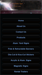 Mobile Screenshot of manchestersignsetc.com