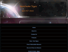 Tablet Screenshot of manchestersignsetc.com